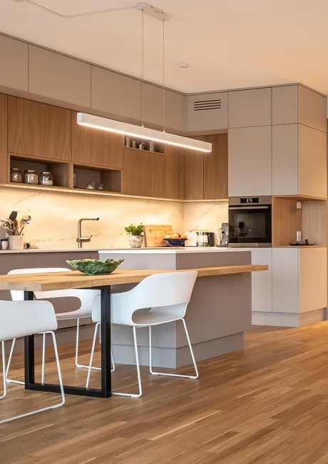 Wohnung in Naturtöne