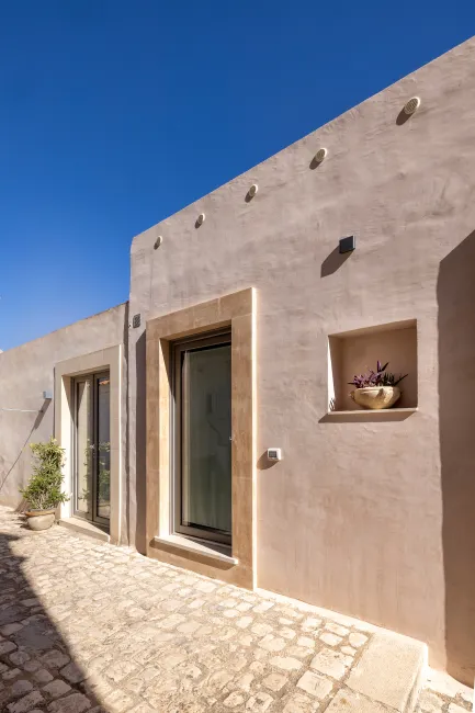 Main door sicilian house scicli